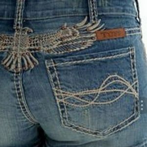 ISO these jeans or shorts in size 14